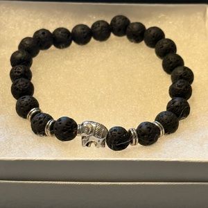 Lava rock Beaded Bracelet
